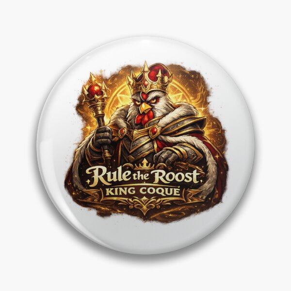 Item preview, King Coqué – Rule the Roost Fantasy Chicken designed and sold by AFI-Studio.