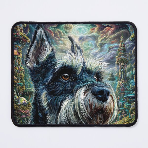 Item preview, Schnauzer in a Fantasy World designed and sold by lautir.