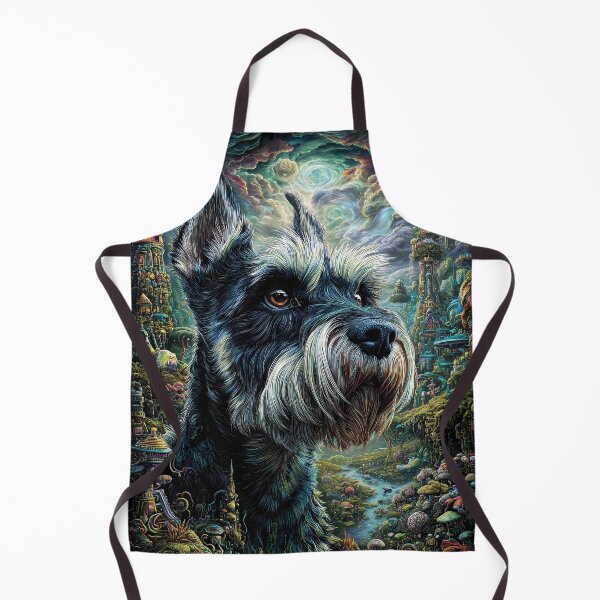 Item preview, Schnauzer in a Fantasy World designed and sold by lautir.