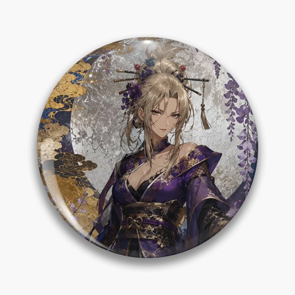Item preview, Tsukuyo Elegant Moonlight Kimono Art | Gintama Anime Assassin Aesthetic designed and sold by Dyan4.
