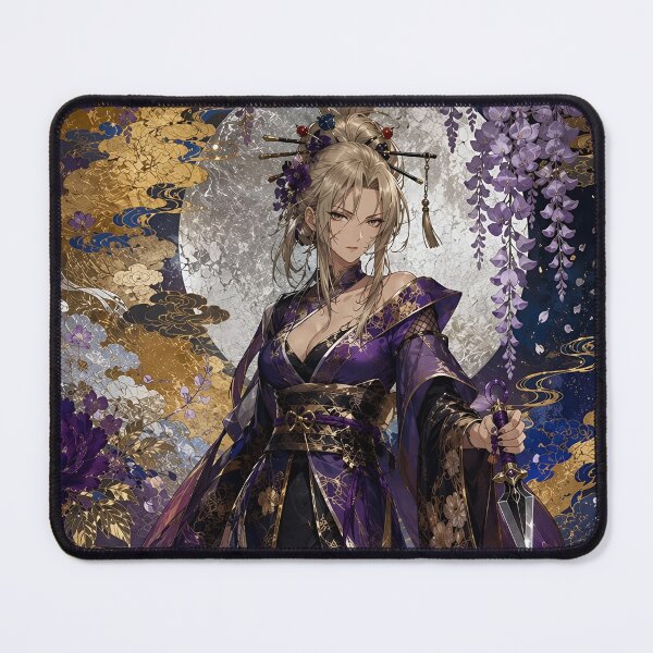 Item preview, Tsukuyo Elegant Moonlight Kimono Art | Gintama Anime Assassin Aesthetic designed and sold by Dyan4.