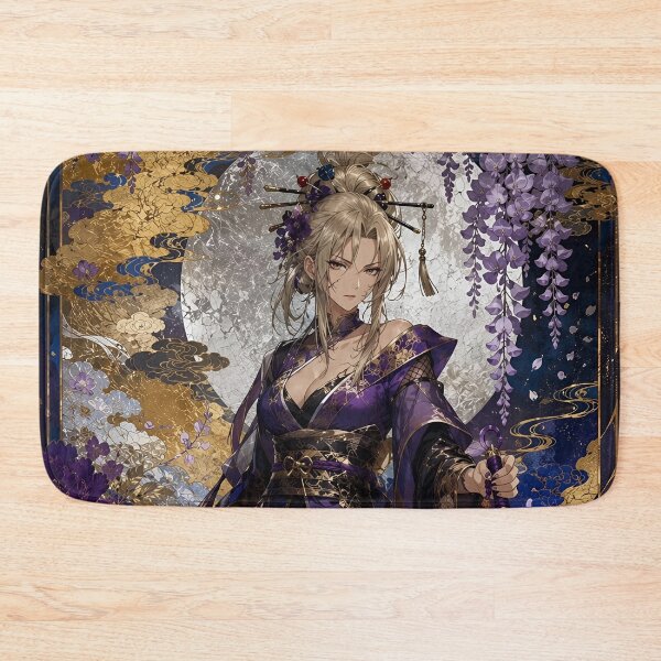 Item preview, Tsukuyo Elegant Moonlight Kimono Art | Gintama Anime Assassin Aesthetic designed and sold by Dyan4.
