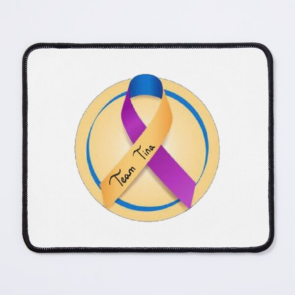 Item preview, Team Tina blue and yellow background designed and sold by MegsBubble.