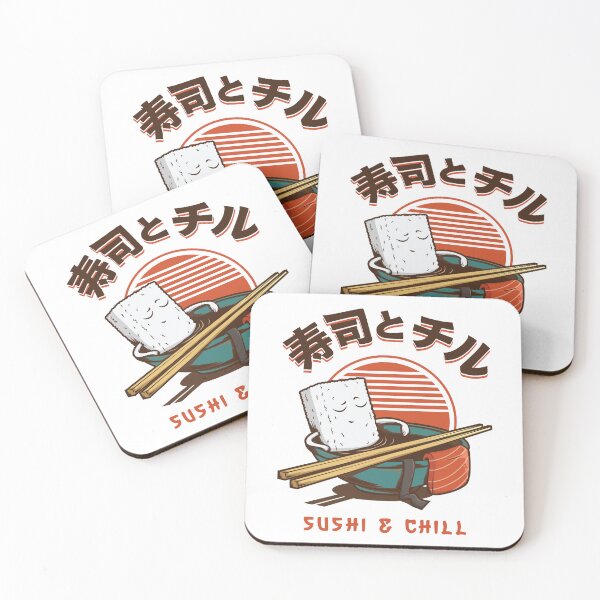 Item preview, Sushi & Chill - Funny Sushi designed and sold by nethanella.