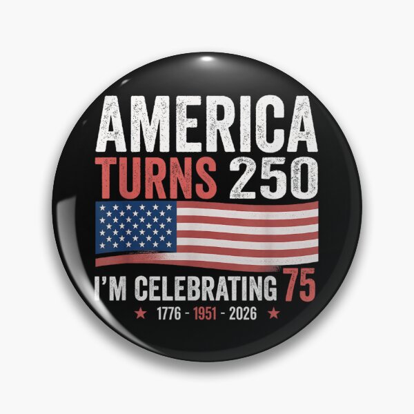 Item preview, America Turns 250 Semiquincentennial Celebration Born In 1951 Turning 75 Birthday designed and sold by Serene woods.