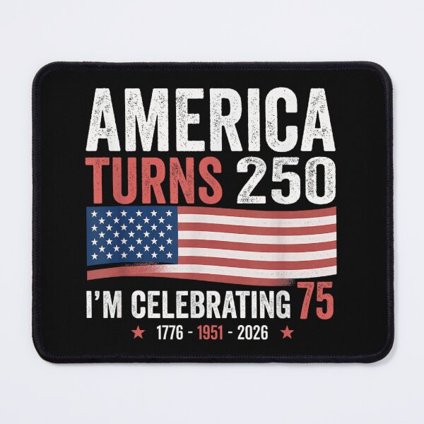 Item preview, America Turns 250 Semiquincentennial Celebration Born In 1951 Turning 75 Birthday designed and sold by Serene woods.
