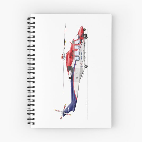 Artikelvorschau, AGUSTAWESTLAND AW139 VH-EGF QLDSAR 2021 entworfen und verkauft von Grubby Fingers Aircraft Illustration.