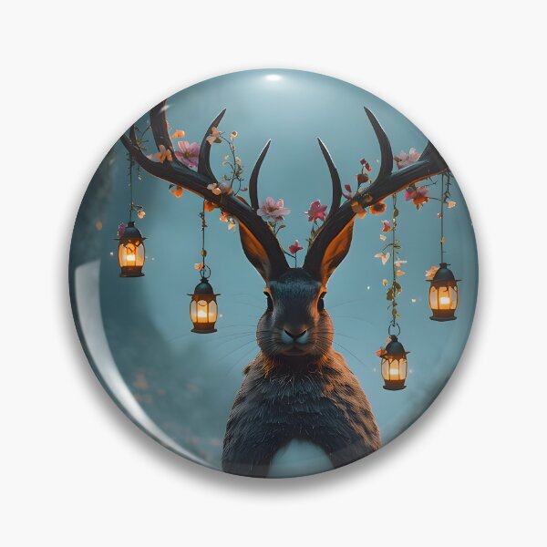 Item preview, The Lantern Jackalope designed and sold by UnRealS.