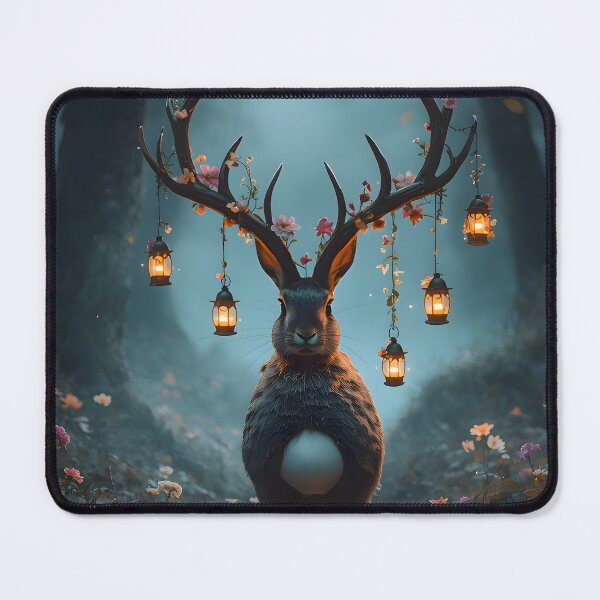 Item preview, The Lantern Jackalope designed and sold by UnRealS.