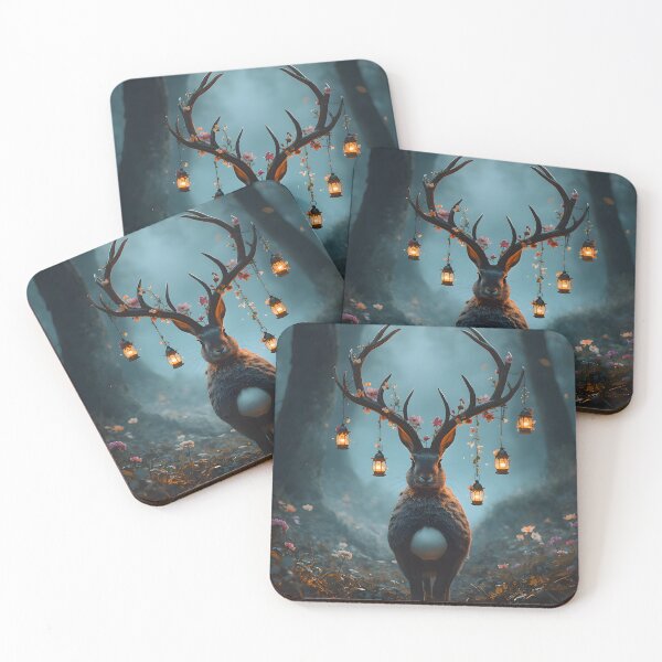 Item preview, The Lantern Jackalope designed and sold by UnRealS.
