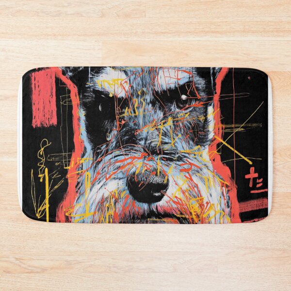 Item preview, Colorful Schnauzer Portrait designed and sold by lautir.