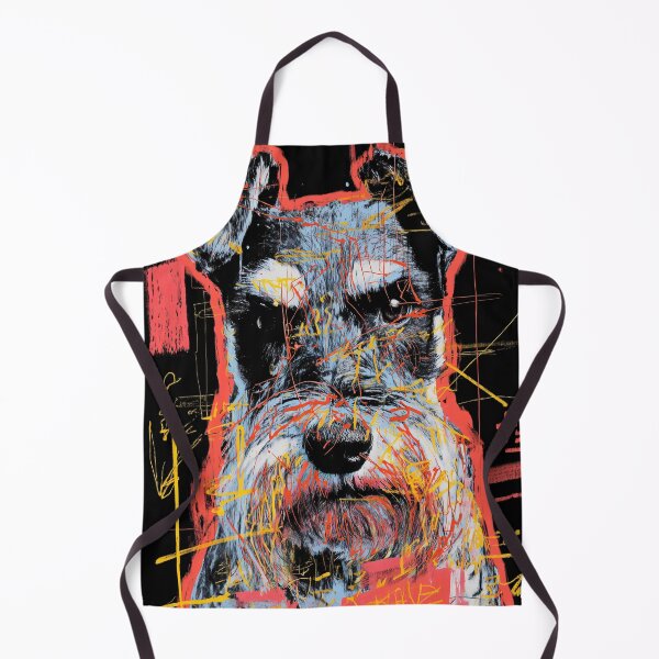 Item preview, Colorful Schnauzer Portrait designed and sold by lautir.