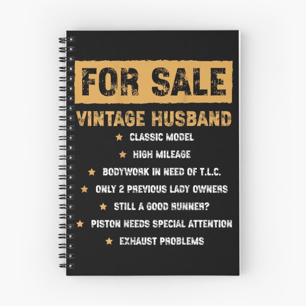 Item preview, For Sale Vintage Husband Classic Model High Mileage Funny Marriage Joke designed and sold by Serene woods.