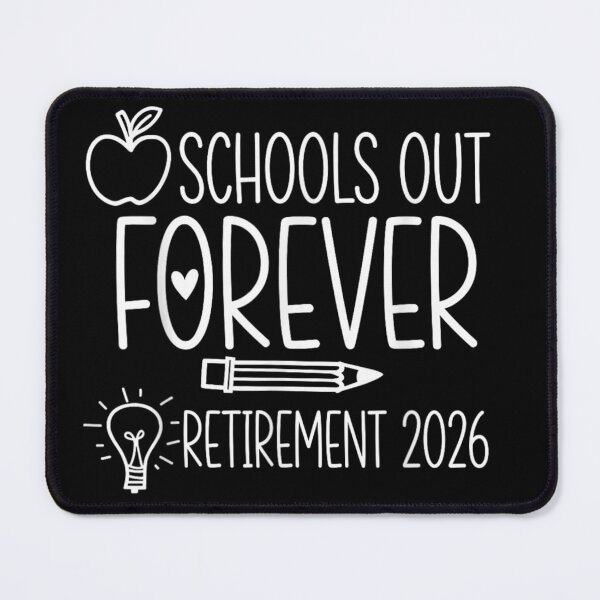 Item preview, Schools Out Forever Teacher Retirement 2026 Happy Retired Educator Apple Pencil designed and sold by Serene woods.