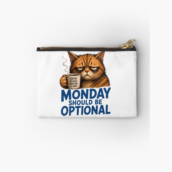 Item preview, Monday Should Be Optional Grumpy Cat Coffee designed and sold by Rightstudio1.