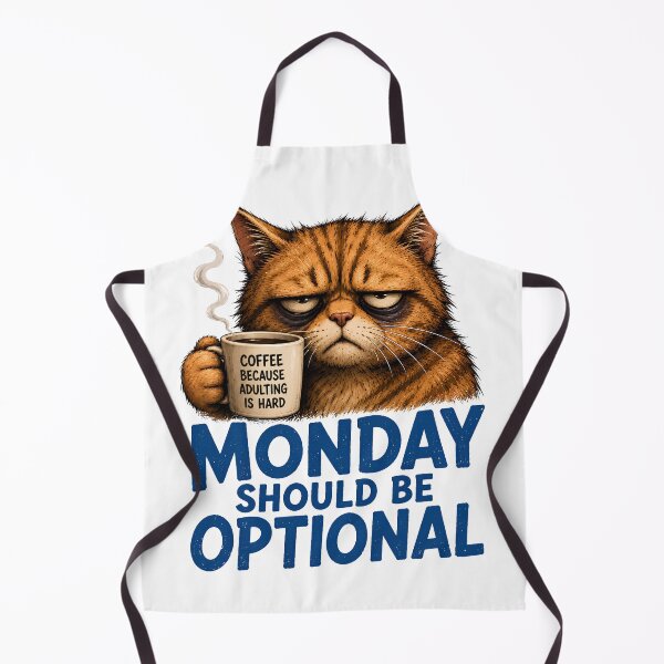 Item preview, Monday Should Be Optional Grumpy Cat Coffee designed and sold by Rightstudio1.