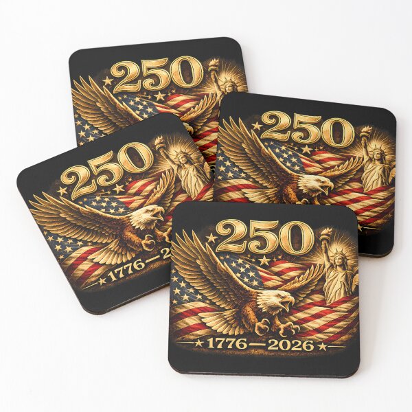 Item preview, USA 250th Anniversary Eagle Shirt Patriotic American Flag 1776 2026 Tee designed and sold by clockedoutwearshop.