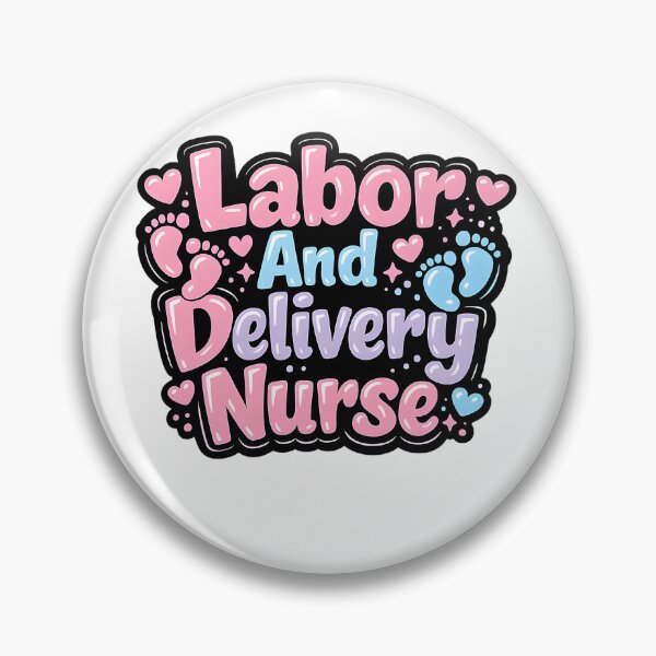 Item preview, Labor And Delivery Nurse Sticker | L&D Nurse Gift | Nurse Life designed and sold by VaultVibes.