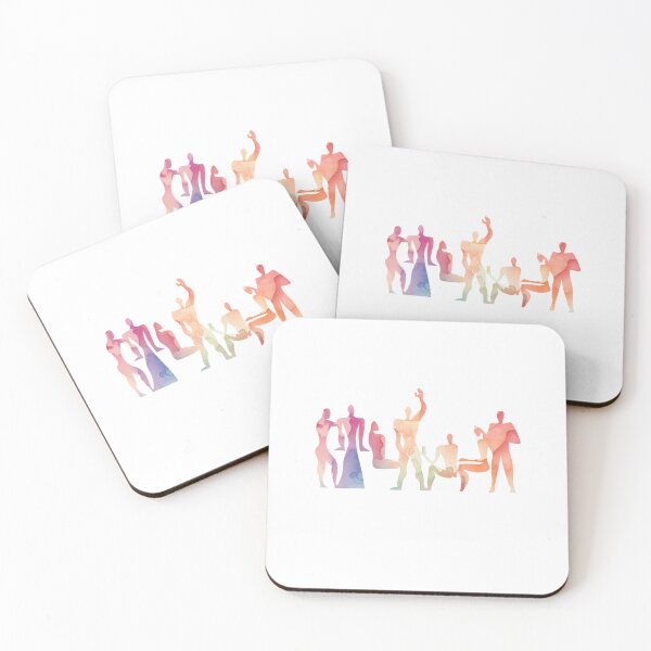 Item preview, Le Corbusier colourful gathering - Architecture designed and sold by SLGA-Designs.