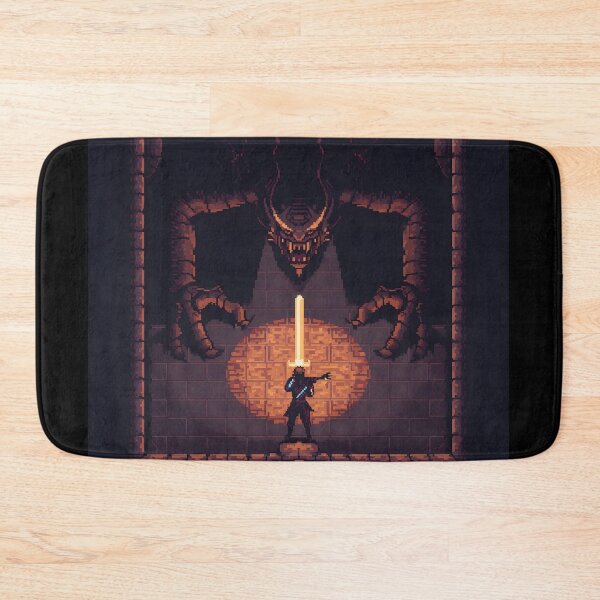 Item preview, 16 Bit RPG Boss Battle Retro Pixel Dungeon Fantasy Art designed and sold by ThePixelArchive.