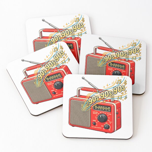 Item preview, Retro 90s Radio Music Vibes PNG | Vintage FM AM Radio Design designed and sold by arifali786.