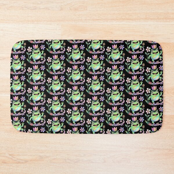 Item preview, Joyful Radiant Botanical Toad in Boots designed and sold by Emegan Print Art.