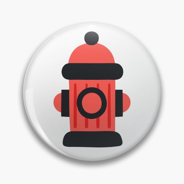Item preview, Cute Fire Hydrant for City Street and Urban Safety Theme designed and sold by nuchz.
