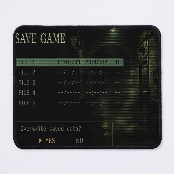 Item preview, Retro Survival Horror Save Game Screen PS1 Style Aesthetic designed and sold by ThePixelArchive.