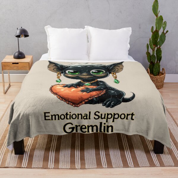 Item preview, Gremoji Society - Emotional Support Gremlin_ No.05 designed and sold by Shift-Bloom.