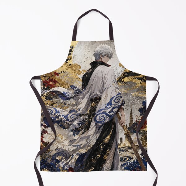 Item preview, Gintoki Sakata Moonlit Samurai | Elegant Gintama Anime Fan Art in Japanese Ukiyo-e Style designed and sold by Dyan4.