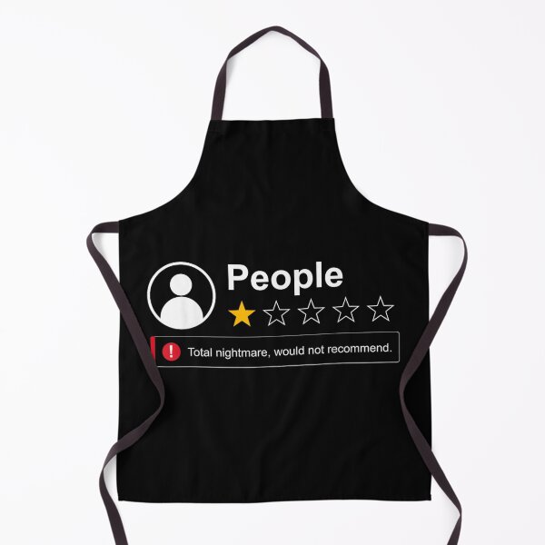 Item preview, People One Star Review Total Nightmare Would Not Recommend Sarcastic Quote designed and sold by Taniyah Gomes.