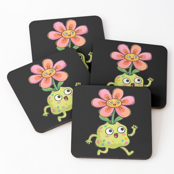 Item preview, Walking Polka Dot Sprout Creature designed and sold by Emegan Print Art.