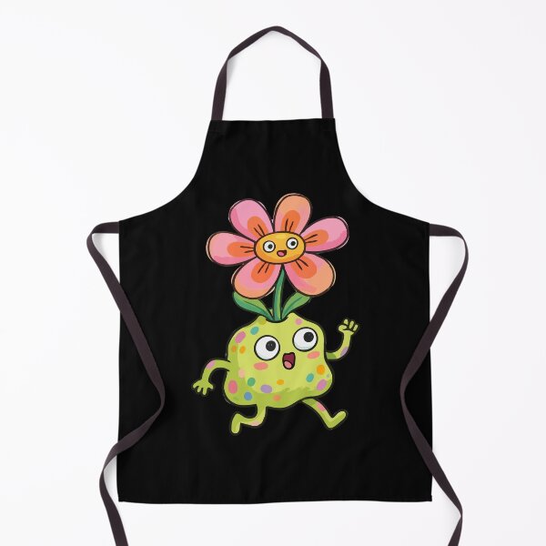 Item preview, Walking Polka Dot Sprout Creature designed and sold by Emegan Print Art.