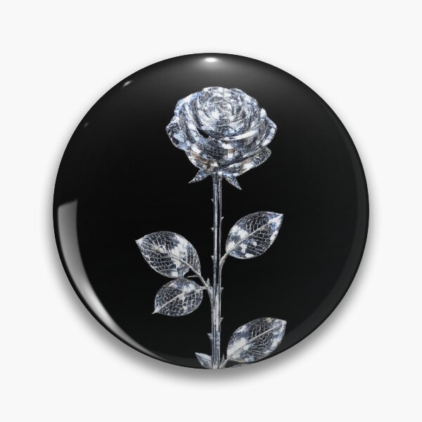 Item preview, Disco Rose Mirrorball – Glamorous rose-shaped mirror ball in 70s disco style designed and sold by Gletschie.