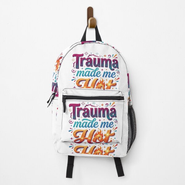 Item preview, i am hot, trauma made me hot, trauma, hot and trendy, statement tees designed and sold by TrueArtVibes.