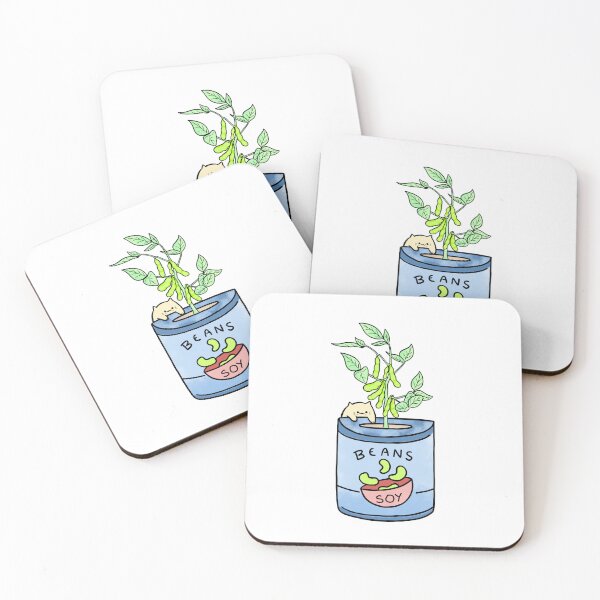 Item preview, Cute Soya Bean Plant Pastel Aesthetic Cat designed and sold by Blupunk.