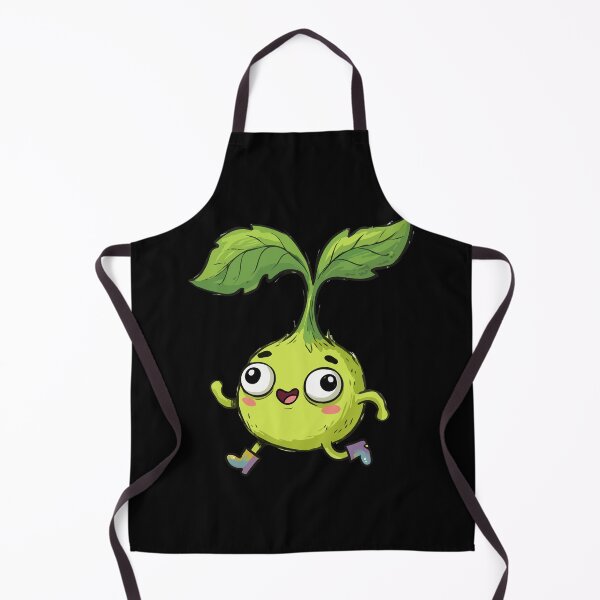 Item preview, Happy Seedling Sprinting designed and sold by Emegan Print Art.