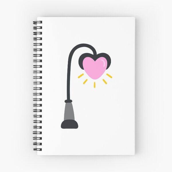 Item preview, Cute street lamp post with heart light for city map element and love concept designed and sold by nuchz.