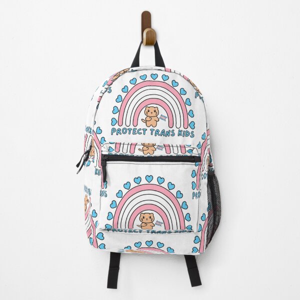 Item preview, Protect Trans Kids - Kawaii Cat Transgender Pride Advocacy Art designed and sold by Blupunk.