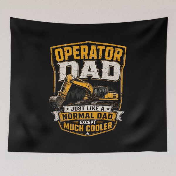 Item preview, Operator Dad Just Like A Normal Dad Except Much Cooler designed and sold by zoes-ink.