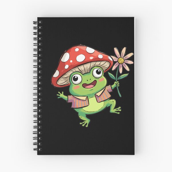 Item preview, Red Fungal Headwear Toadstools Positivity designed and sold by Emegan Print Art.
