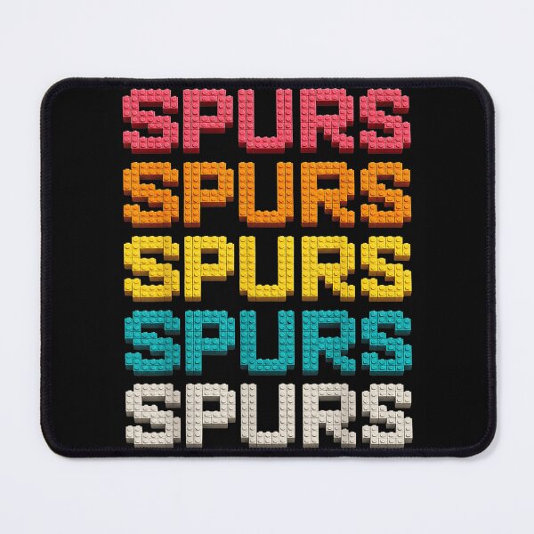 Item preview, Retro Colorful Toy Brick Spurs Typography Art Print For Plastic Blocks Fan designed and sold by StuZabine.