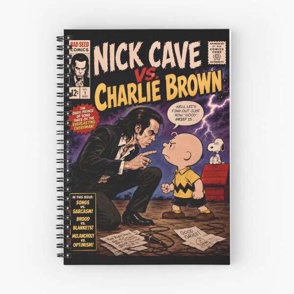 Item preview, Copy of Nick Cave vs. Charlie Brown designed and sold by Wanderdreaming.