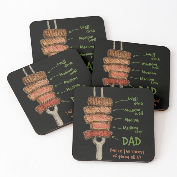 Item preview, Funny Father Day Steak Doneness Chart Gift Ideas For Bbq Grilling Dad designed and sold by MassonCalepon.