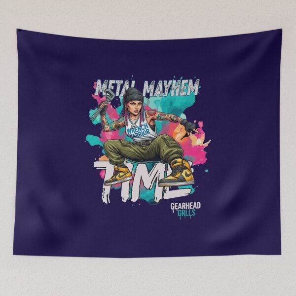 Item preview, Metal Mayhem Time designed and sold by Aise06.