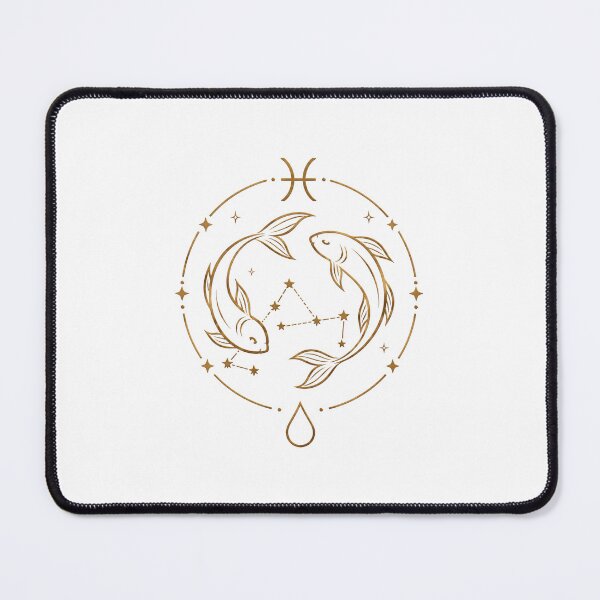 Item preview, golden Pisces of the zodiac designed and sold by breveindu.