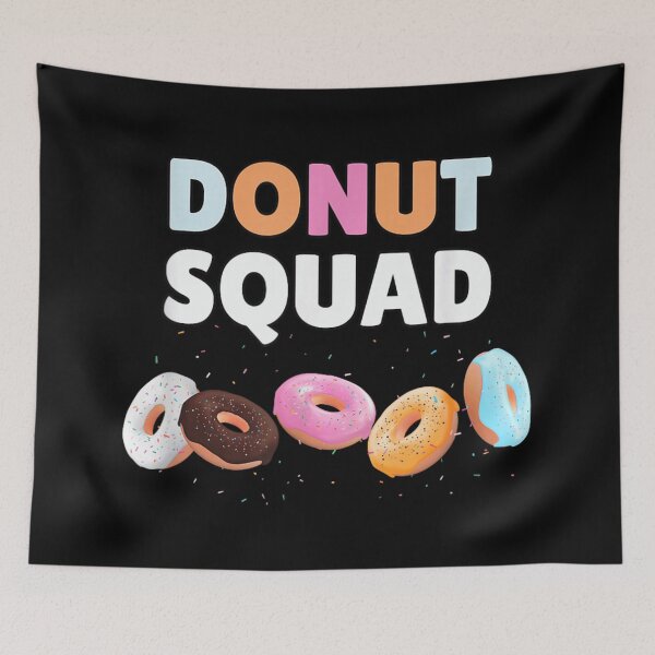 Item preview, Cute Colorful Sprinkles Donut Squad Pastry Food Lover Graphic Sweatshirt Design designed and sold by MassonCalepon.