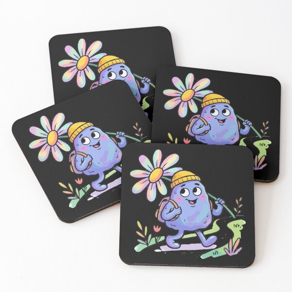 Item preview, Whimsical Azure Traveler Botanical Path designed and sold by Emegan Print Art.