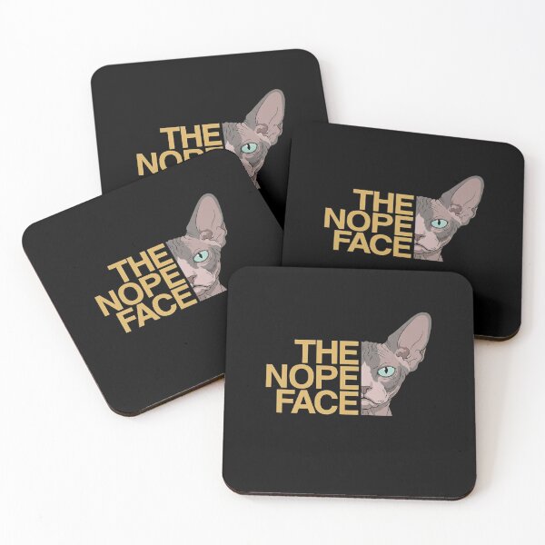 Item preview, The Nope Face Funny Sphynx Cat designed and sold by dudelinart.