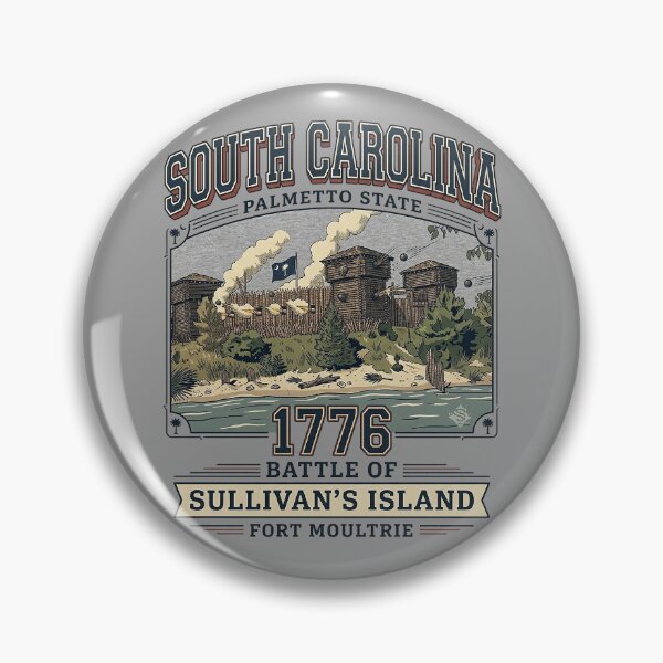 Item preview, Battle of Sullivan's Island 1776 designed and sold by rygenr8.